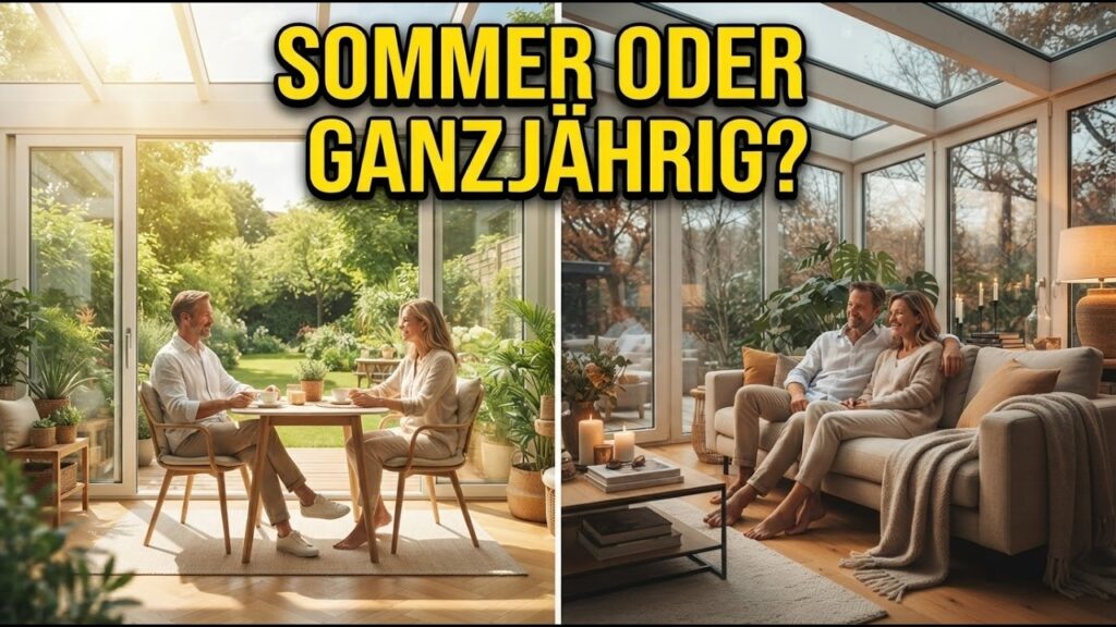 Sommer- oder Wohnwintergarten? Was passt zu Ihnen?
