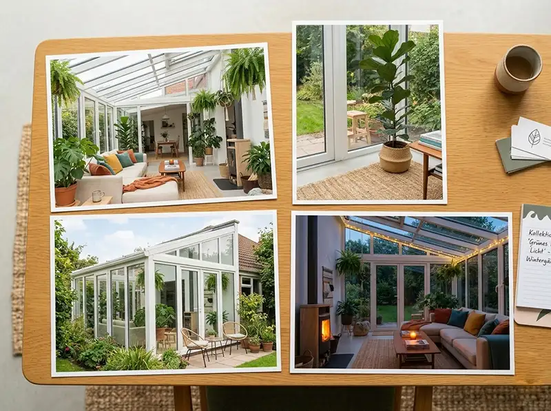 Wintergarten Planung Collage Ambitop Wildau